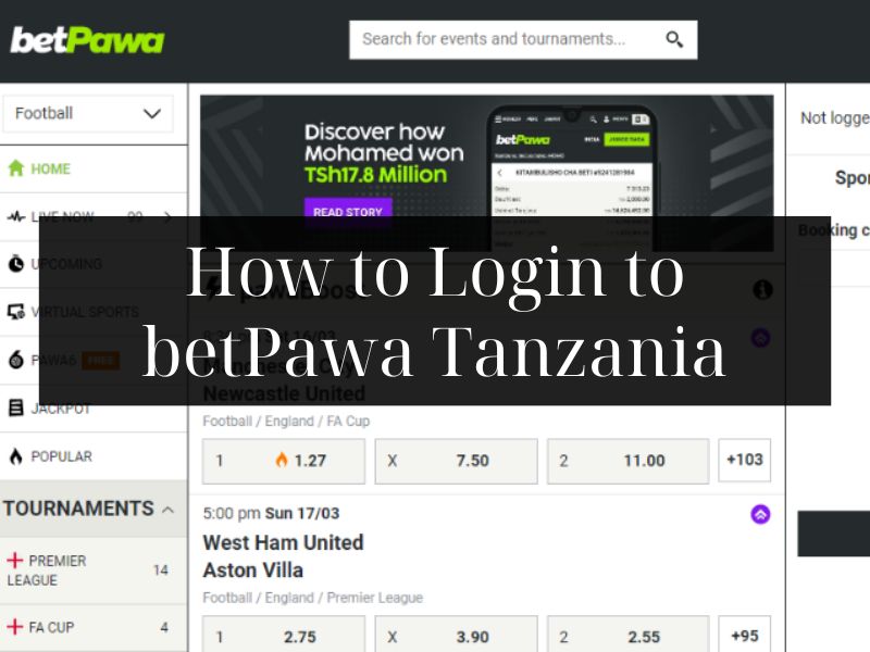 How to Login betPawa Tanzania: Your Exciting Sports Gambling Mate